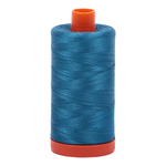 Aurifil embroidery thread spool in Medium Teal (1125) - 50wt 1300m