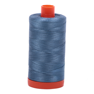 Aurifil Thread 50wt 1300m Blue Grey 1126