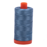 Aurifil embroidery thread spool in Blue Grey (1126) - 50wt 1300m
