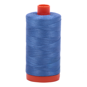 Aurifil embroidery thread spool in Lt Blue Violet (1128) - 50wt 1300m
