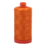 Aurifil embroidery thread spool in Brt Orange (1133) - 50wt 1300m
