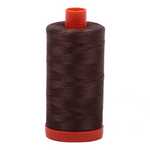 Aurifil 50wt thread, 1300m spool, Bark shade 1140