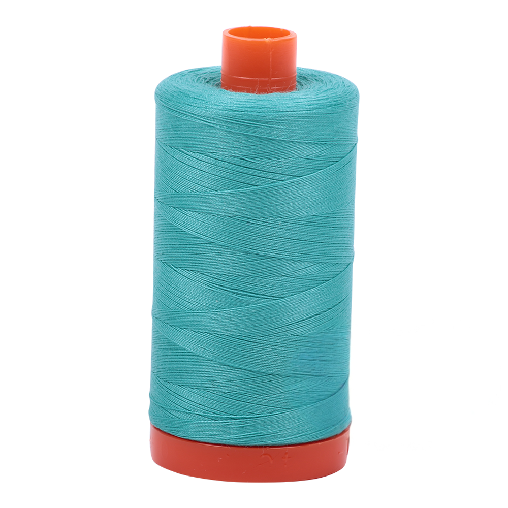 Aurifil embroidery thread spool in Light Jade (1148) - 50wt 1300m