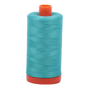 Aurifil embroidery thread spool in Light Jade (1148) - 50wt 1300m