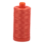 Aurifil embroidery thread spool in Dusty Orange (1154) - 50wt 1300m