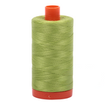 Aurifil embroidery thread spool in Spring Green (1231) - 50wt 1300m