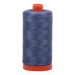 Aurifil embroidery thread spool in Dark Grey Blue (1248) - 50wt 1300m