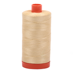 Aurifil embroidery thread spool in Wheat (2125) - 50wt 1300m