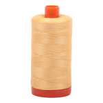 Aurifil embroidery thread spool in Med Butter (2130) - 50wt 1300m