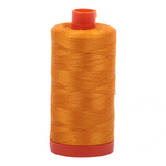 Aurifil embroidery thread spool in Yellow Orange (2145) - 50wt 1300m