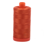 Aurifil embroidery thread spool in Rusty Orange (2240) - 50wt 1300m