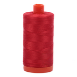 Aurifil 50wt thread, 1300m spool, Paprika shade 2270