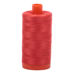 Aurifil embroidery thread spool in Lt Red Orange (2277) - 50wt 1300m