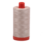 Aurifil 50wt thread, 1300m spool, Ermine shade 2312