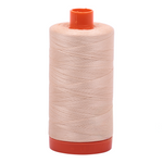 Aurifil 50wt thread, 1300m spool, Shell shade 2315