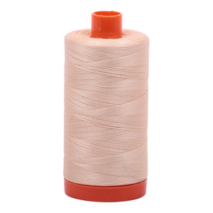 Aurifil embroidery thread spool in Shell (2315) - 50wt 1300m