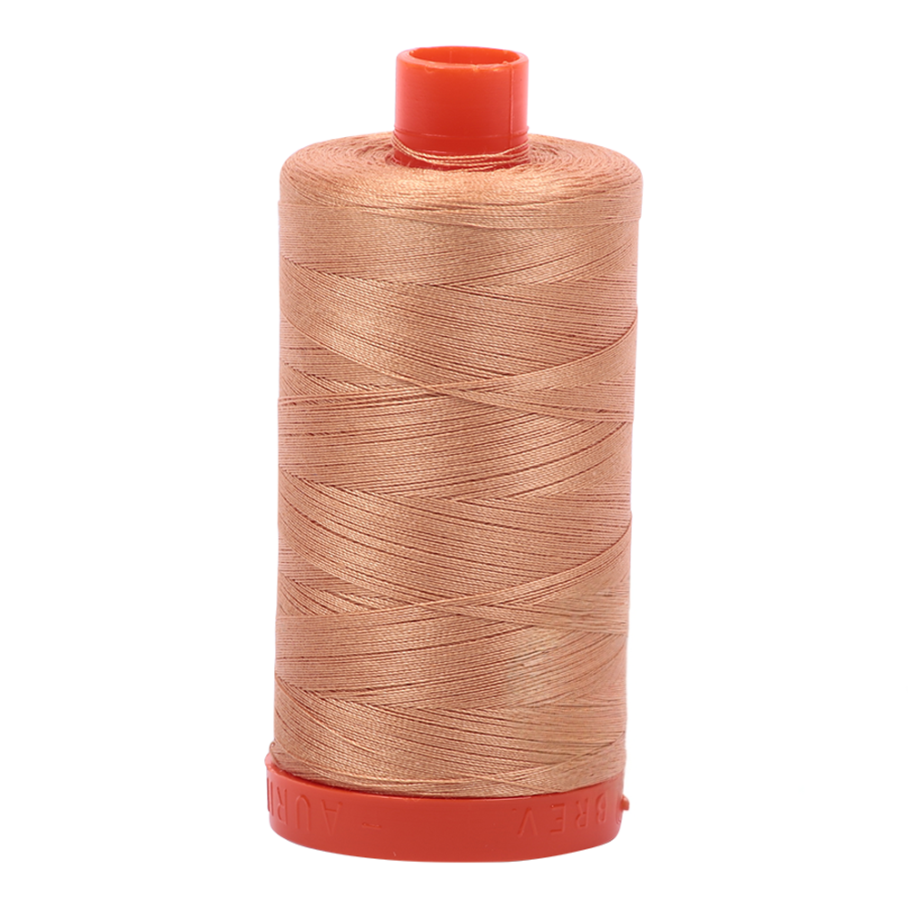 Aurifil embroidery thread spool in Lt Toast (2320) - 50wt 1300m
