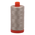 Aurifil embroidery thread spool in Stone (2324) - 50wt 1300m