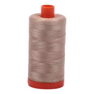 Aurifil Thread 50wt 1300m Sand 2326