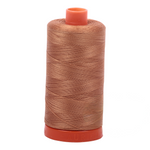 Aurifil 50wt thread, 1300m spool, Lt Cinnamon shade 2335