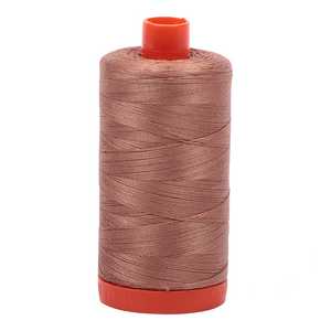 Aurifil embroidery thread spool in au Lait (2340) - 50wt 1300m
