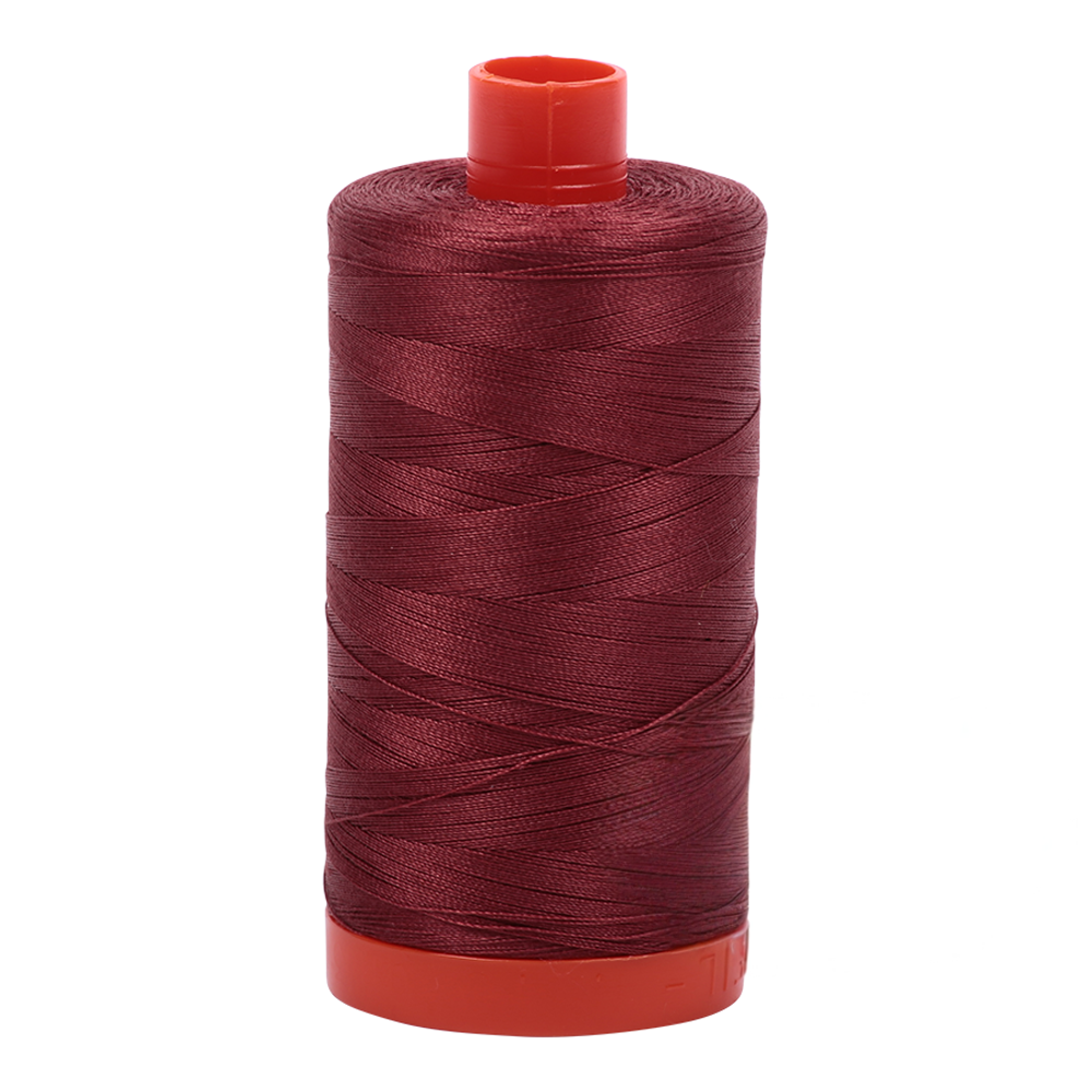 Aurifil embroidery thread spool in Raisin (2345) - 50wt 1300m