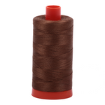 Aurifil 50wt thread, 1300m spool, Dk Antique Gold shade 2372