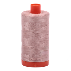 Aurifil Thread 50wt 1300m Antique Blush 2375