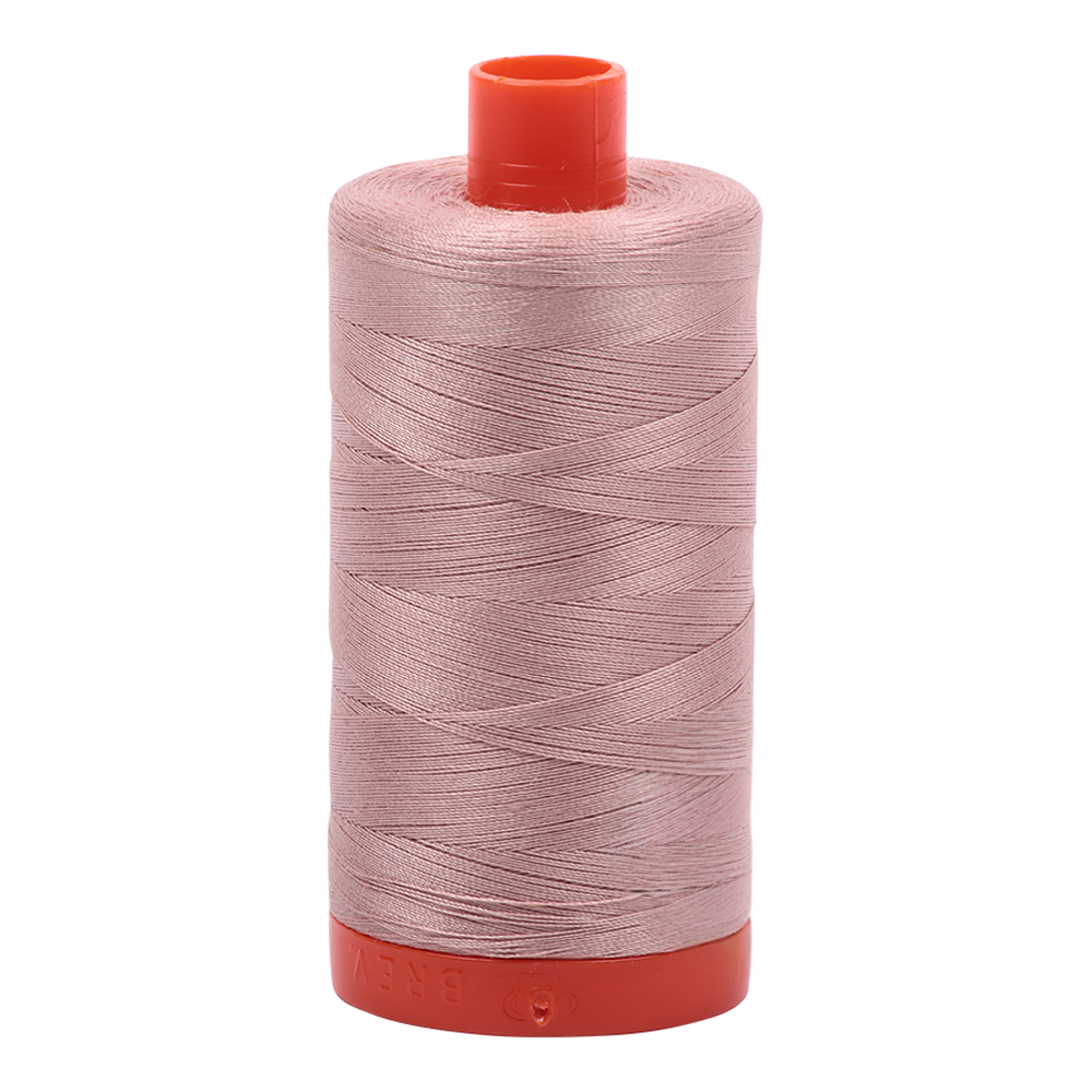 Aurifil embroidery thread spool in Antique Blush (2375) - 50wt 1300m