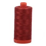 Aurifil embroidery thread spool in Terracotta (2385) - 50wt 1300m