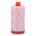 Aurifil embroidery thread spool in Pale Pink (2410) - 50wt 1300m