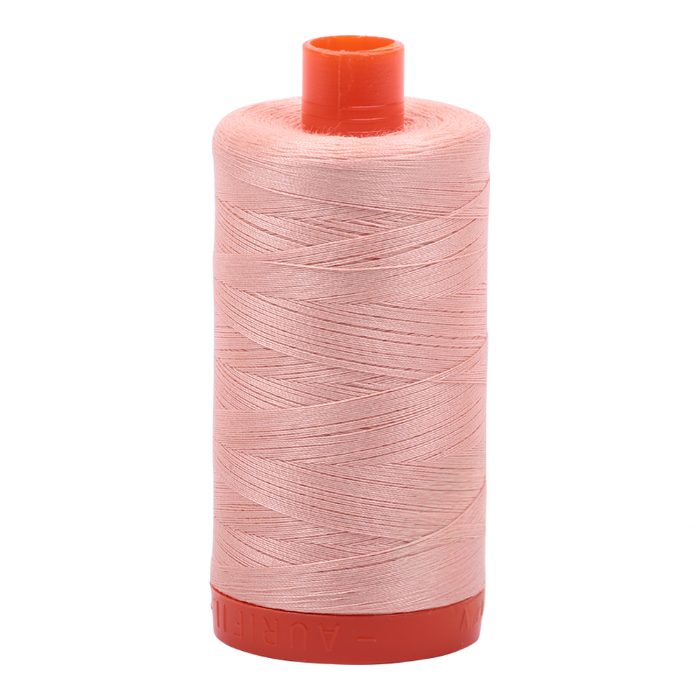 Aurifil embroidery thread spool in Light Blush (2420) - 50wt 1300m