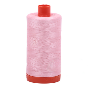 Aurifil Thread 50wt 1300m Baby Pink 2423