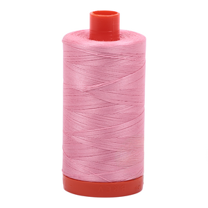 Aurifil Thread 50wt 1300m Bright Pink 2425