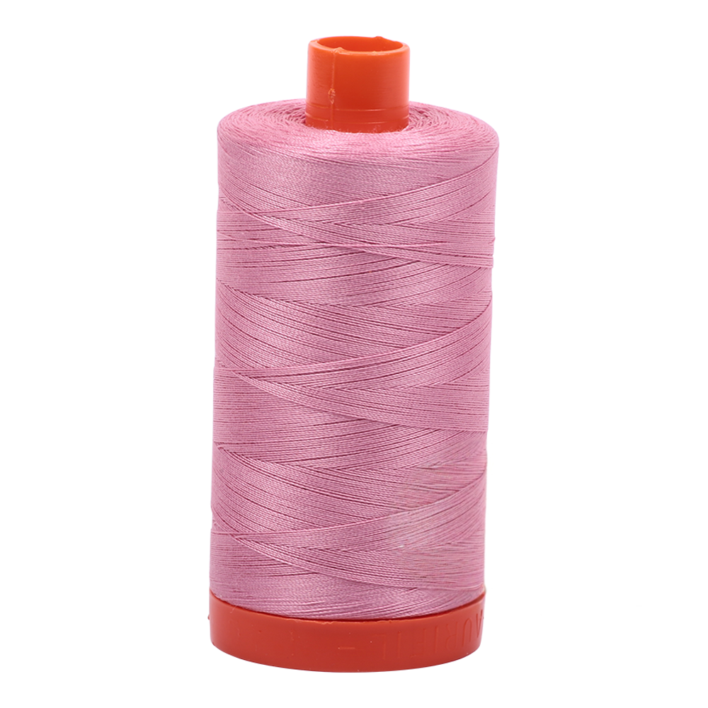 Aurifil embroidery thread spool in Ant Rose (2430) - 50wt 1300m
