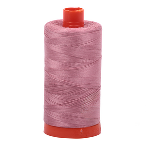 Aurifil embroidery thread spool in Victorian Rose (2445) - 50wt 1300m