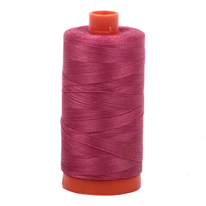 Aurifil Thread 50wt 1300m Med Carmine Red 2455