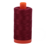 Aurifil embroidery thread spool in Dk Carmine Red (2460) - 50wt 1300m