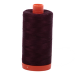 Aurifil embroidery thread spool in V Dk Brown (2465) - 50wt 1300m