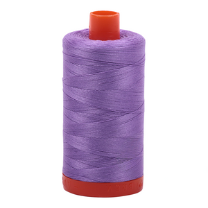 Aurifil 50wt thread, 1300m spool, Violet shade 2520