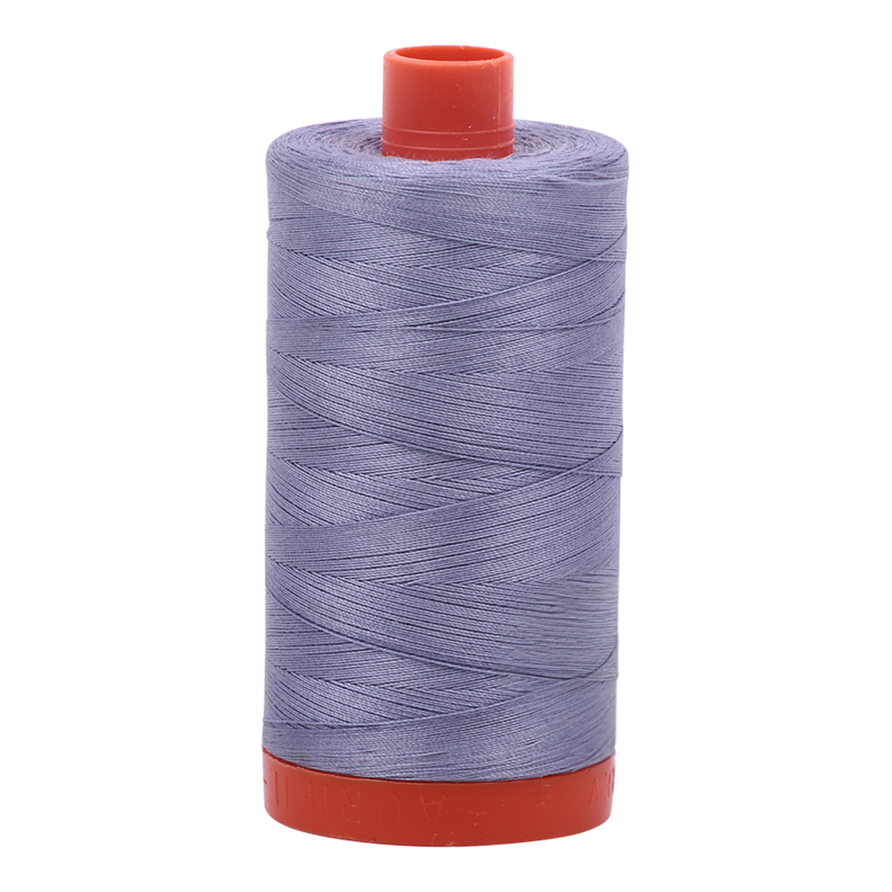 Aurifil embroidery thread spool in Grey Violet (2524) - 50wt 1300m