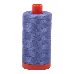 Aurifil embroidery thread spool in Dusty Blue Violet (2525) - 50wt 1300m