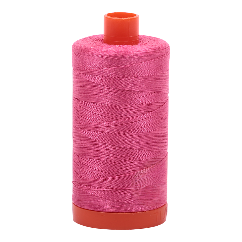 Aurifil embroidery thread spool in Blossom Pink (2530) - 50wt 1300m