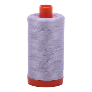 Aurifil embroidery thread spool in Iris (2560) - 50wt 1300m