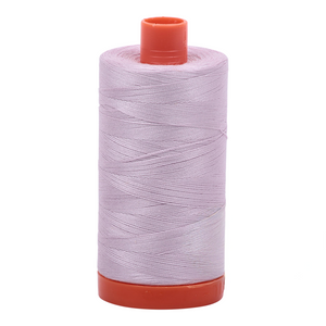 Aurifil embroidery thread spool in Pale lilac (2564) - 50wt 1300m