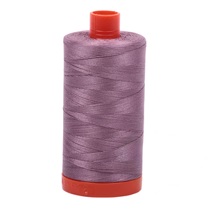 Aurifil embroidery thread spool in Wisteria (2566) - 50wt 1300m