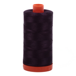 Aurifil embroidery thread spool in Aubergine (2570) - 50wt 1300m