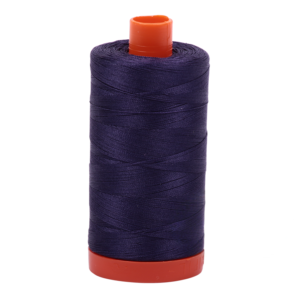 Aurifil embroidery thread spool in Dk Dusty Grape (2581) - 50wt 1300m