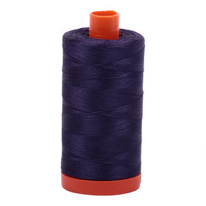 Aurifil embroidery thread spool in Dk Dusty Grape (2581) - 50wt 1300m