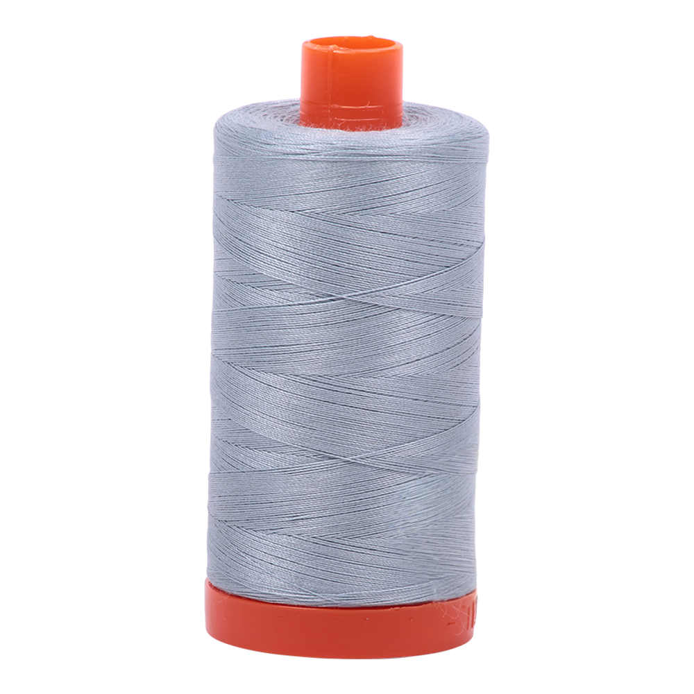 Aurifil embroidery thread spool in Artic Sky (2612) - 50wt 1300m